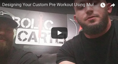 Designing Your Custom Pre Workout Using Multiple Products
